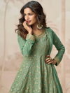 Shivani By Aashirwad Heavy Fox Georgette Designer Salwar Kameez Wholesale Suppliers In India    